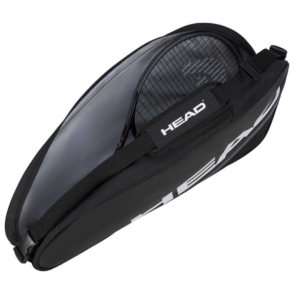 Head Tour 3 Racket Bag - Black/White