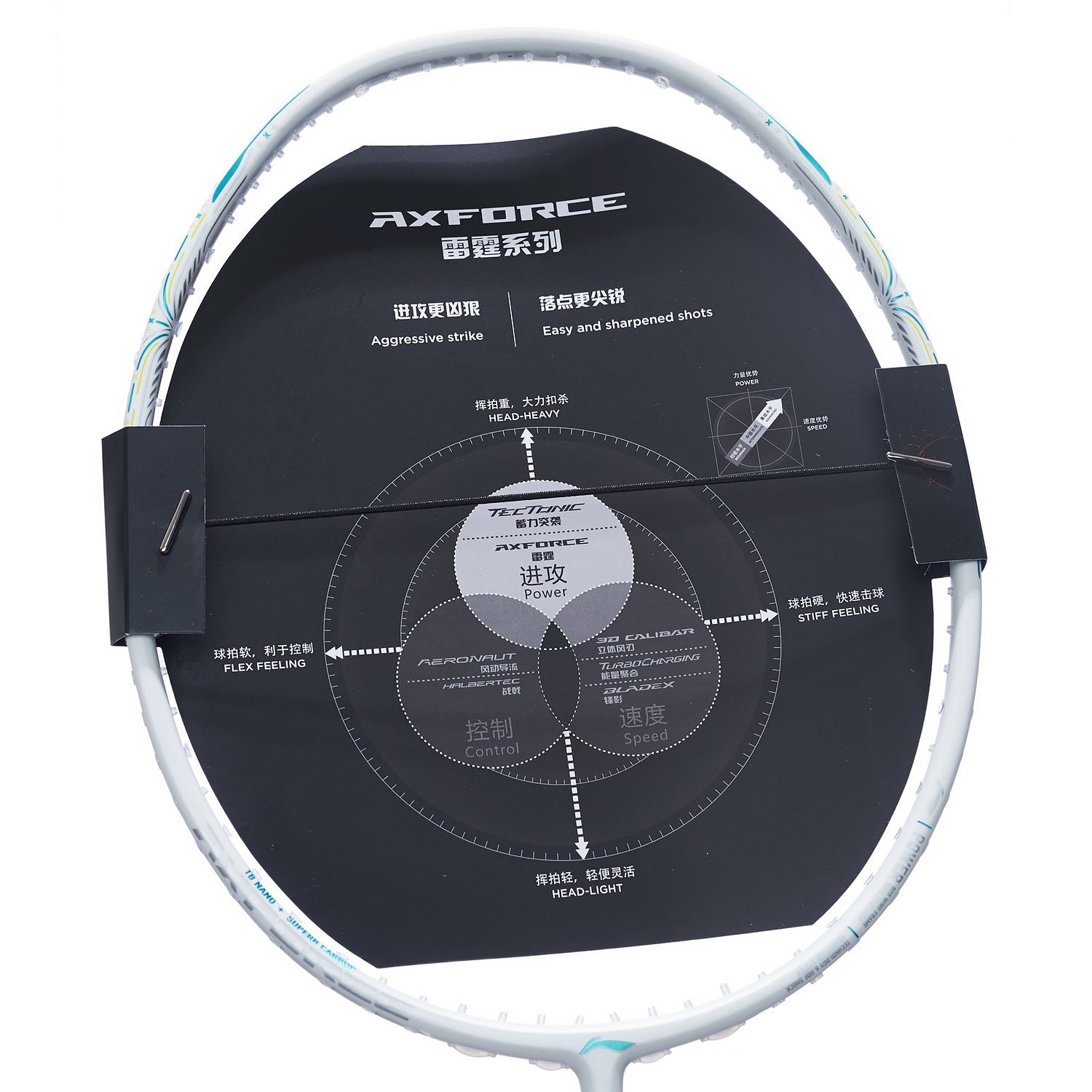 Li-Ning AX FORCE 60 Badminton Racket [Frame Only] - Smash Racket Pro