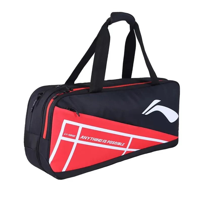 Li-Ning Badminton Bag 6-Rackets Square  - Red