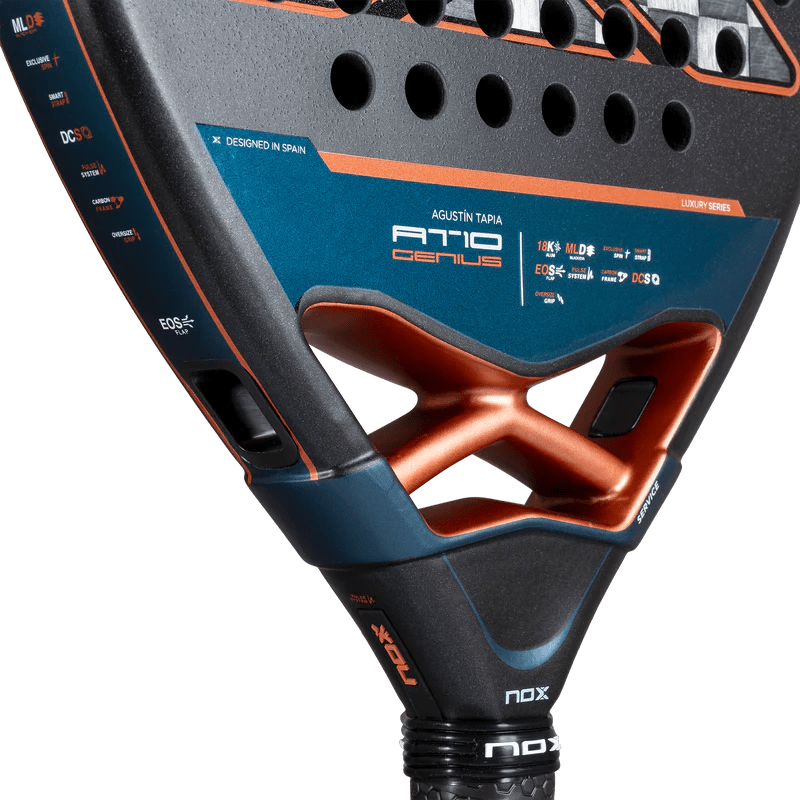 Nox AT10 Genius Attack 18k Alum Agustin Tapia Padel Racket 2025