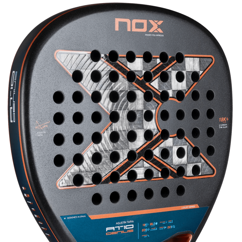 Nox AT10 Genius Attack 18k Alum Agustin Tapia Padel Racket 2025