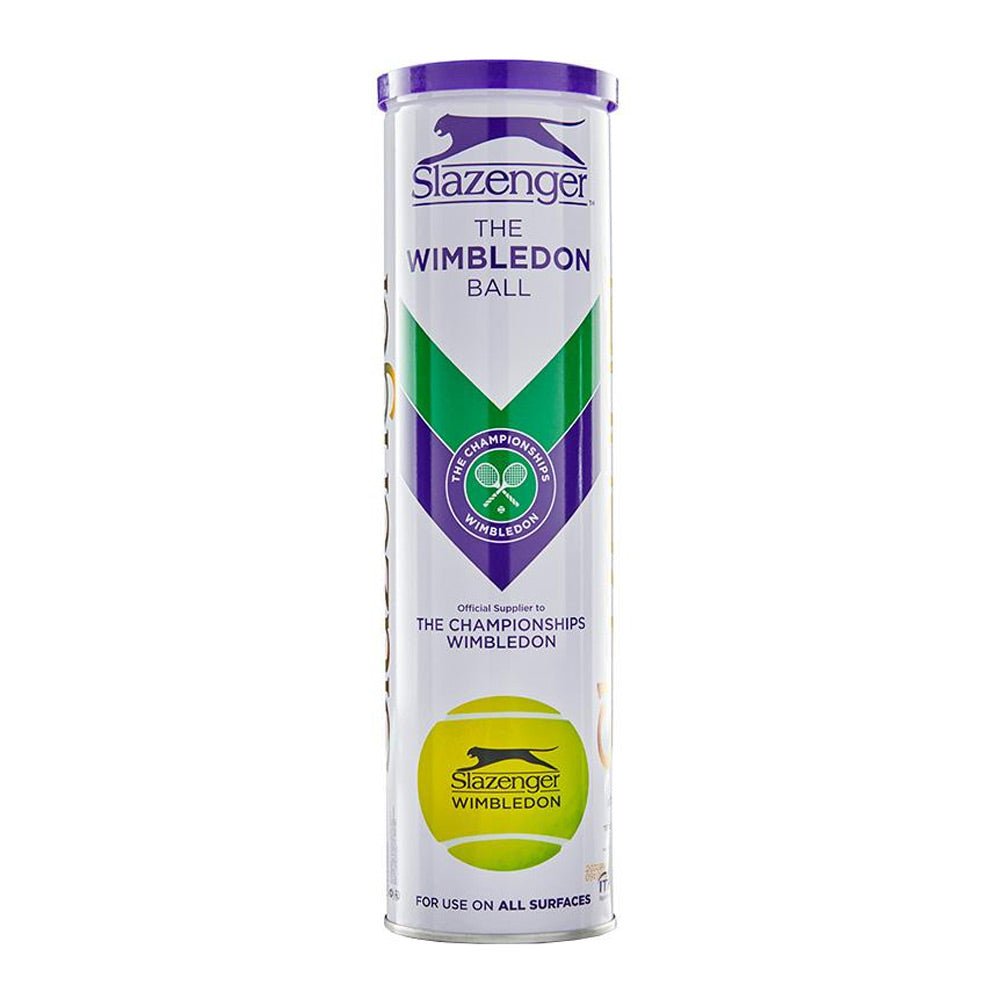 Slazenger Wimbledon Tennis Balls (4 Ball Tin)