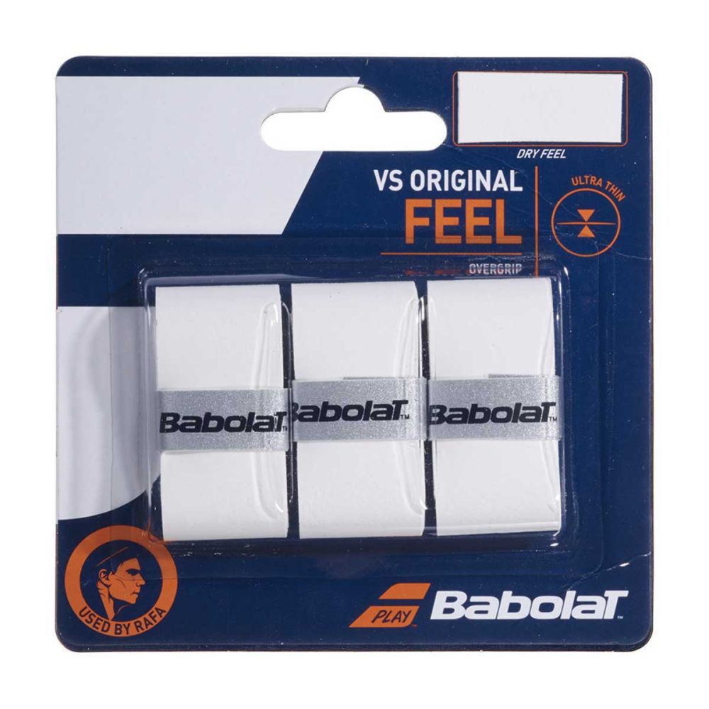 Babolat VS Original Feel Overgrip 3 Pack - Multiple Colours