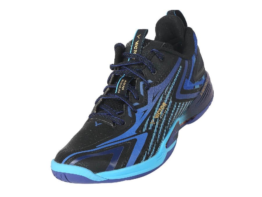 Victor A970 Nitrolite CF Badminton Shoe - Black/Purple - Smash Racket Pro