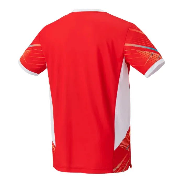 Yonex 10590EX Crew Neck Mens Shirt (Red)