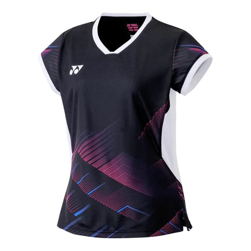 Yonex 20791EX Crew Neck Womens Shirt (Black)