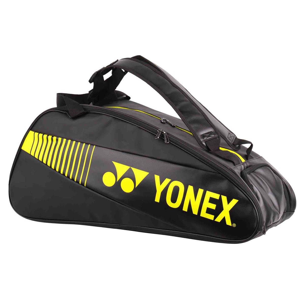 Yonex Active 82426 6 Racket Bag (Black/ Lime Green) - Smash Racket Pro