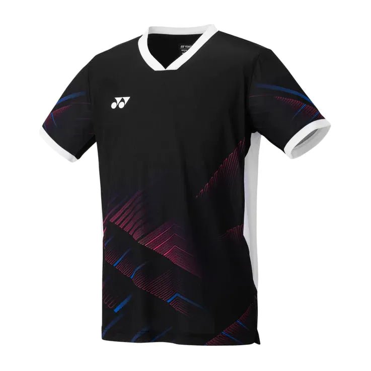 Yonex 10590EX Crew Neck Mens Shirt (Black)