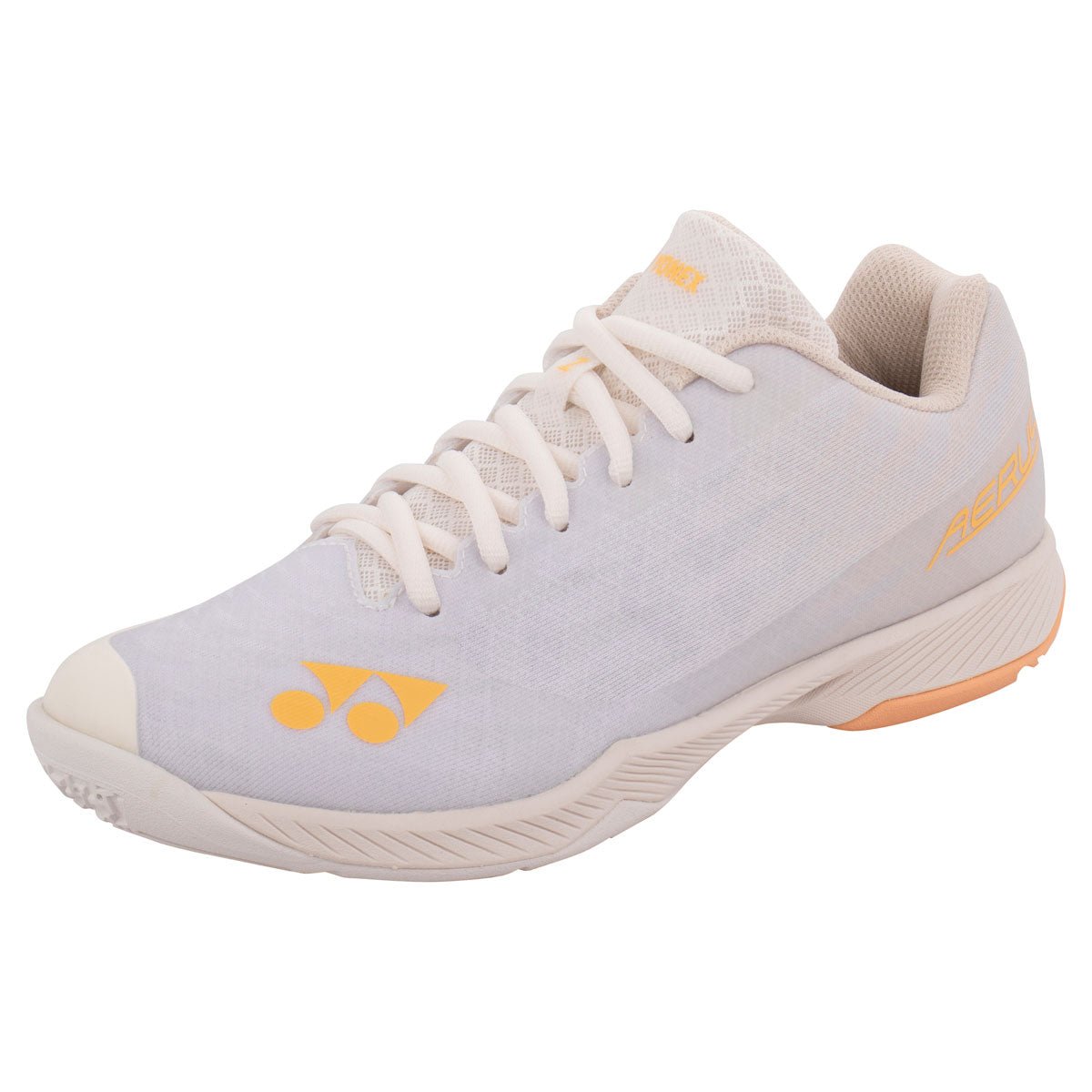 Yonex Power Cushion Aerus Z2 Womens Badminton Shoes - White/Orange - Smash Racket Pro
