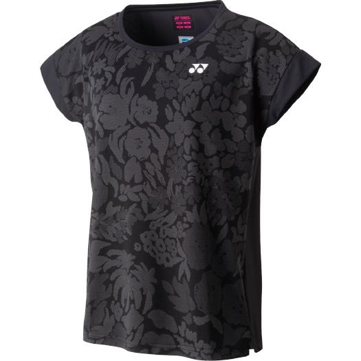 Yonex Womens 20695EX T-Shirt - Black