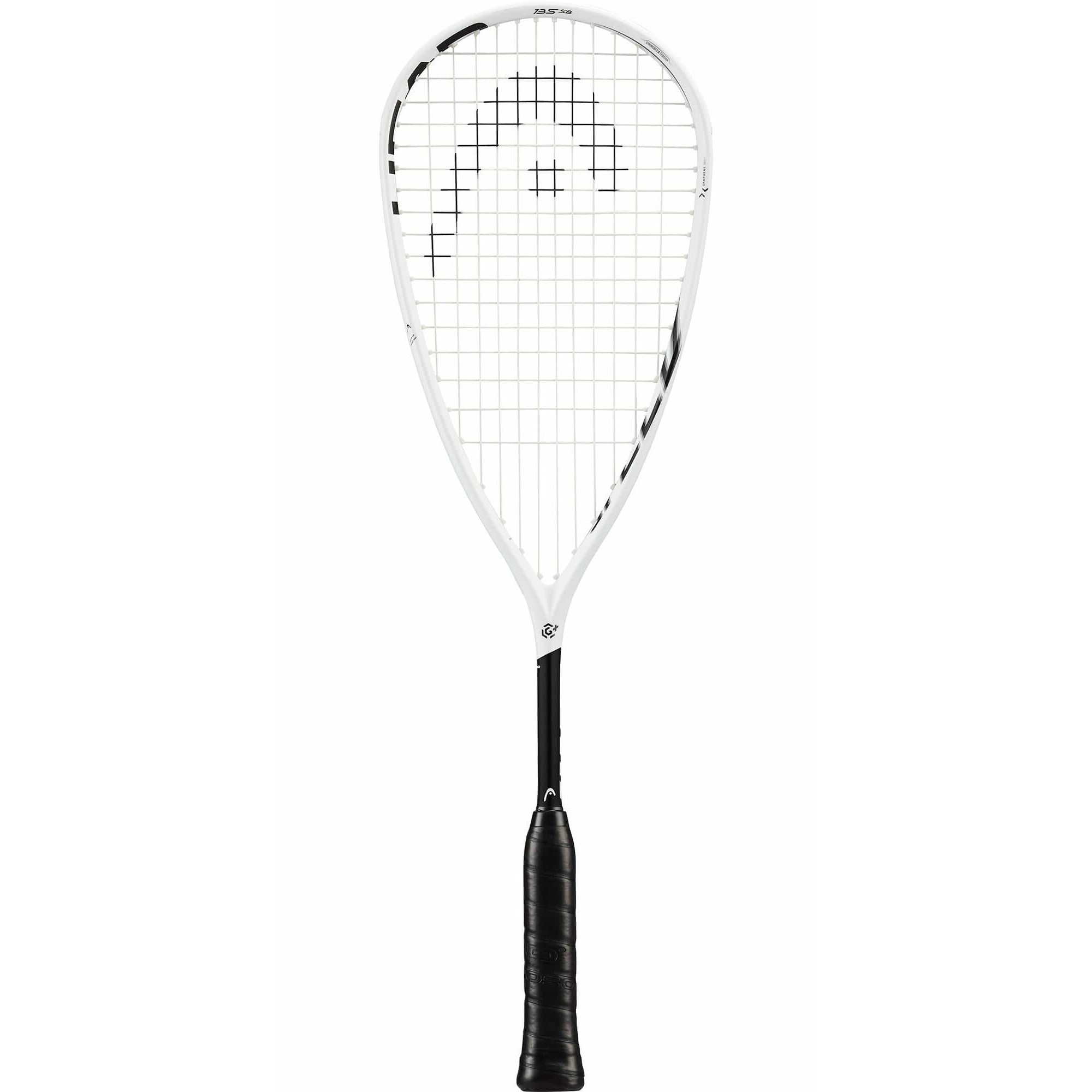HEAD Graphene 360+ Speed 135 Slim Body Squash Racket - Black/White