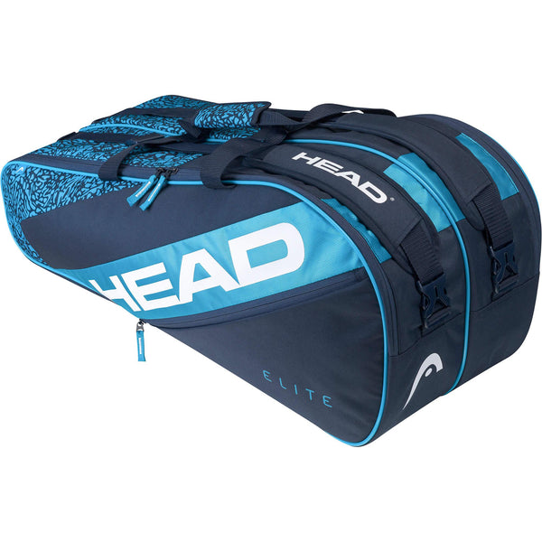 Head Elite Supercombi 9 Racket Bag - Blue/Navy