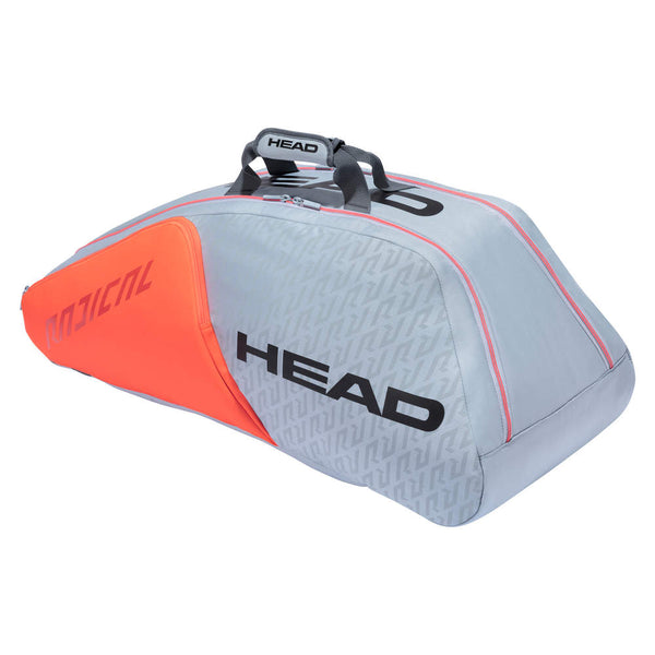 Head Radical Monstercombi 9 Racket Bag - Red/Grey