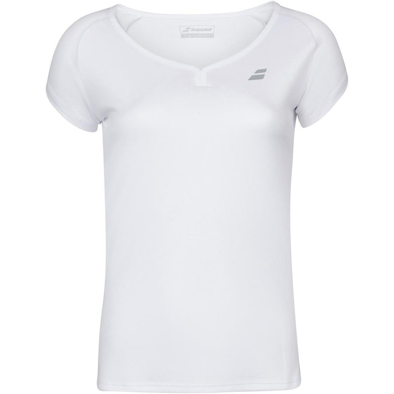 Babolat Womens Play Cap Sleeve Top - White