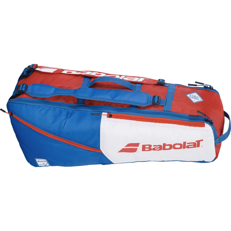 Babolat Evo Drive 6 Racket Bag - White/Blue/Red