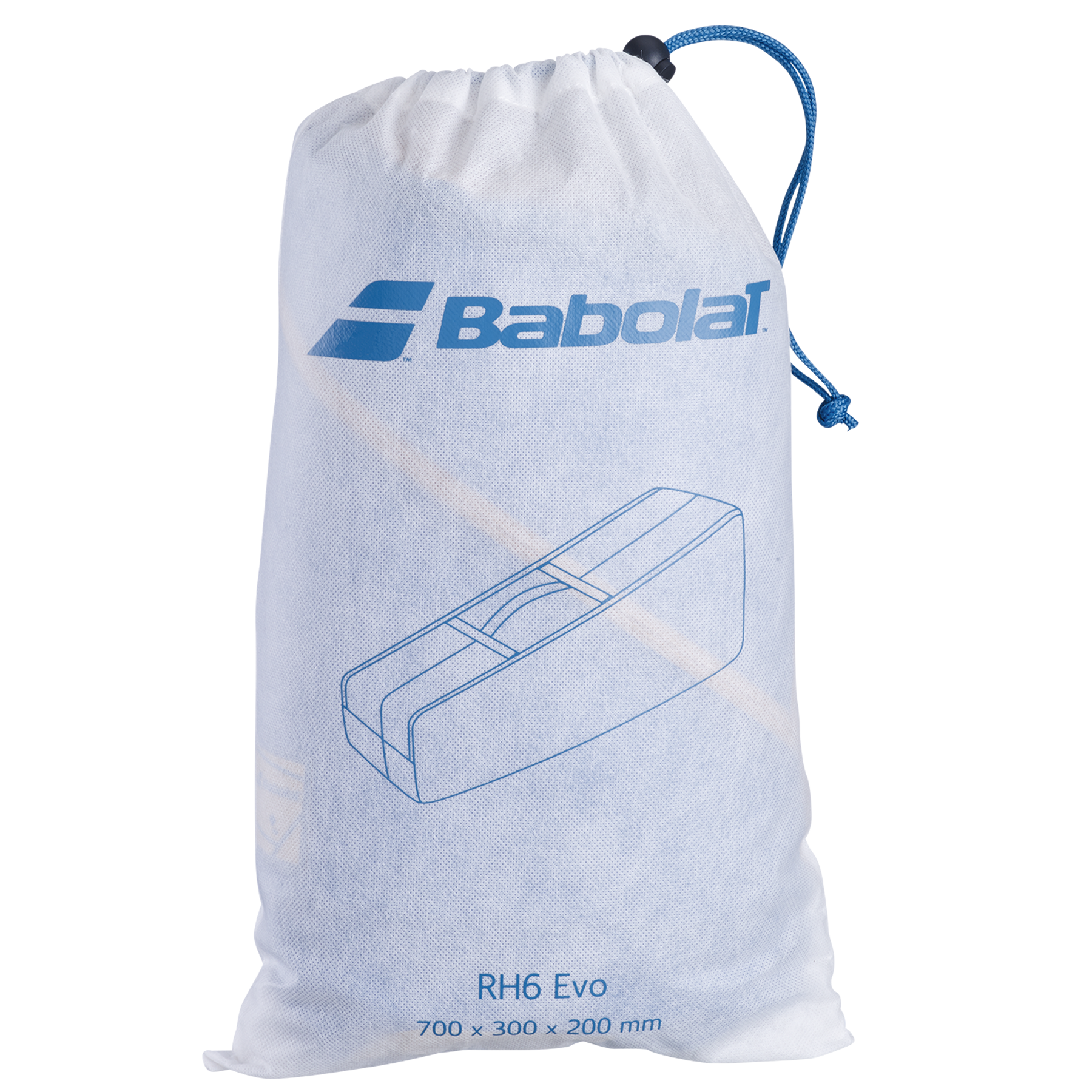 Babolat Evo Drive 6 Racket Bag - Blue/Grey
