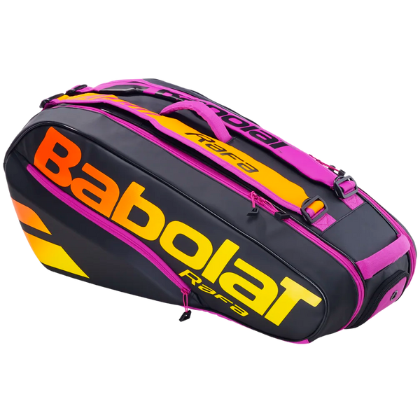 babolat pure aero rafa 6 racket bag tennis purple