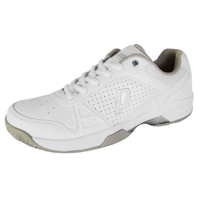 Prince Womens Advantage Lite Tennis Shoes - White/Silver