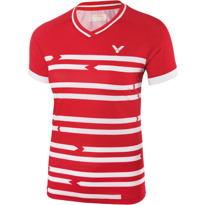 Victor Shirt Denmark Female Red 6618