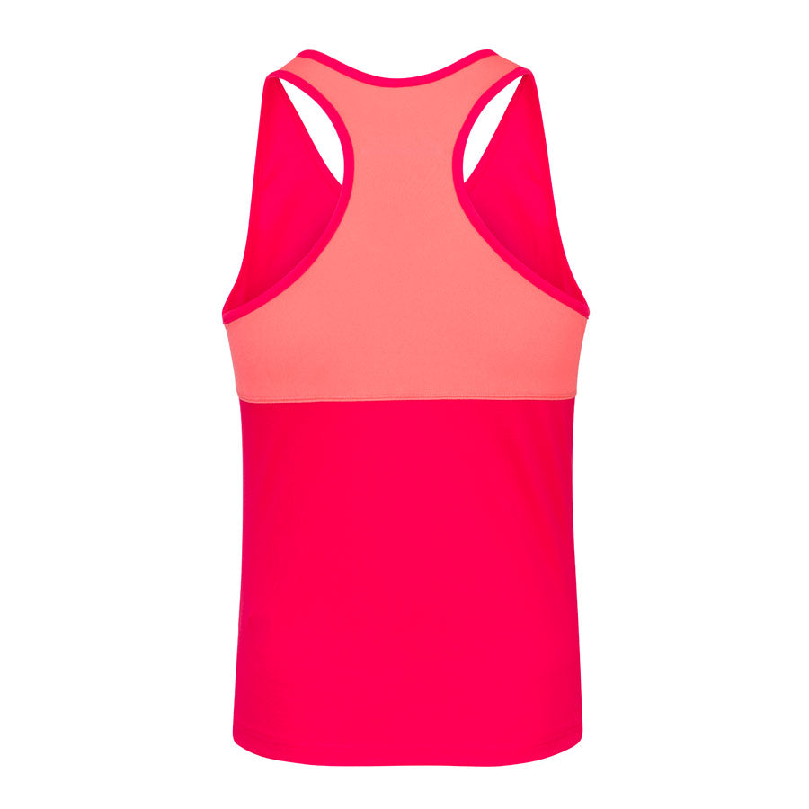 Babolat Womens Play Tank Top - Red Rose