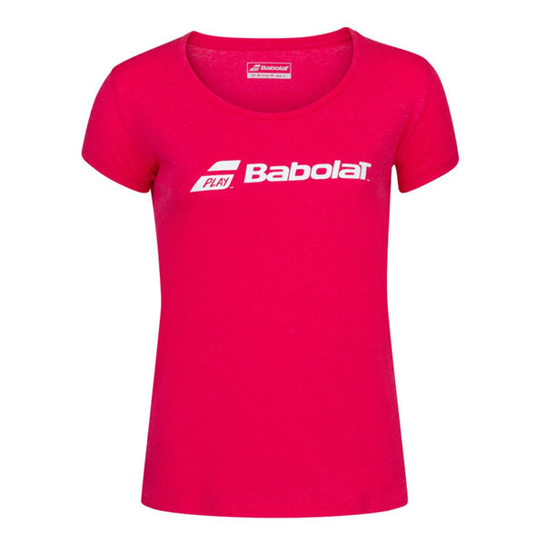 Babolat Exercise Womens Tee - Red Rose Heather