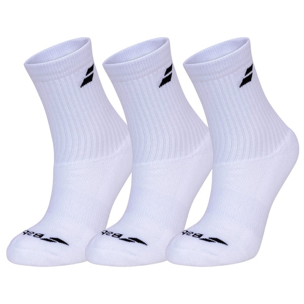 Babolat Socks 3-Pairs Pack Junior - White