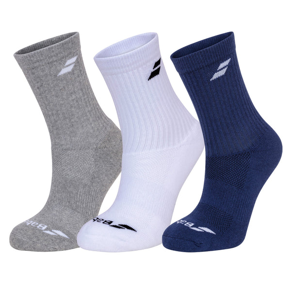 Babolat Socks 3-Pairs Pack - Estate Blue/Grey