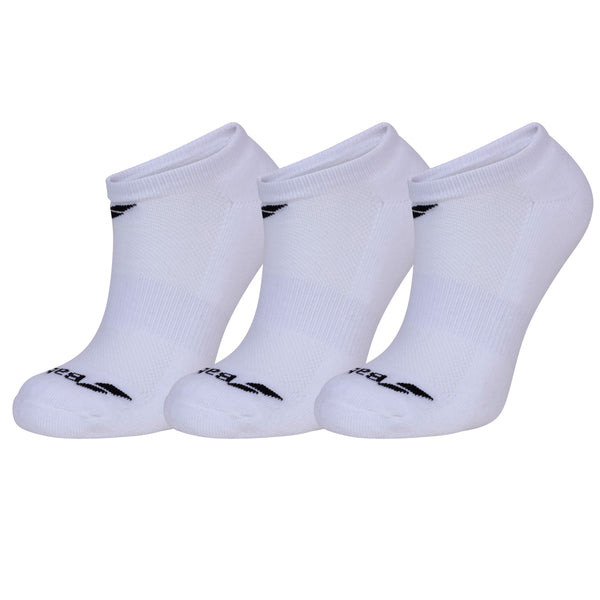 Babolat Invisible 3-Pair Pack Socks - White