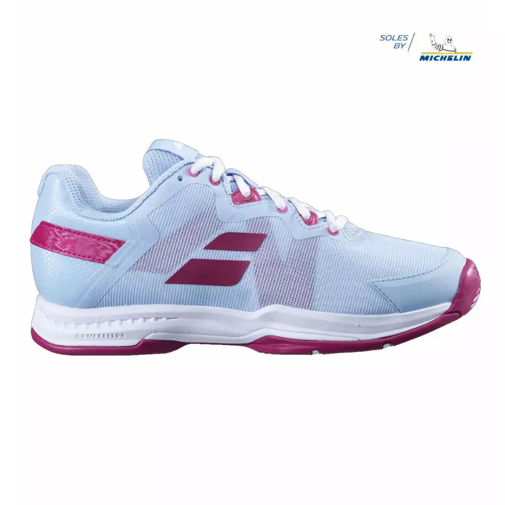 Babolat SFX3 All Court Women Tennis Shoe - Clearwater/Cherry