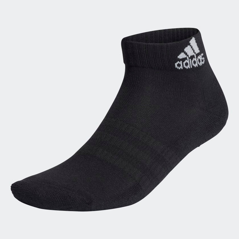 Adidas Cushion Ankle Socks 3 Pair Socks - Black