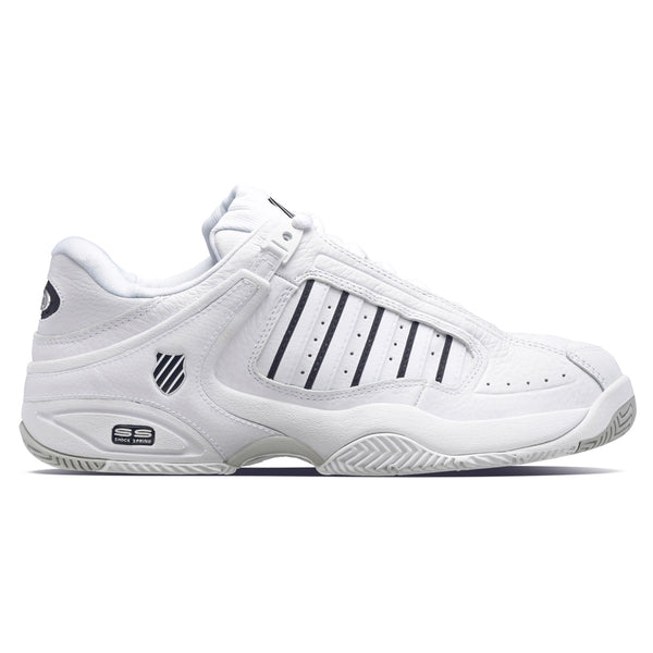 K-Swiss Defier RS Mens Tennis Shoes - White/White/Black