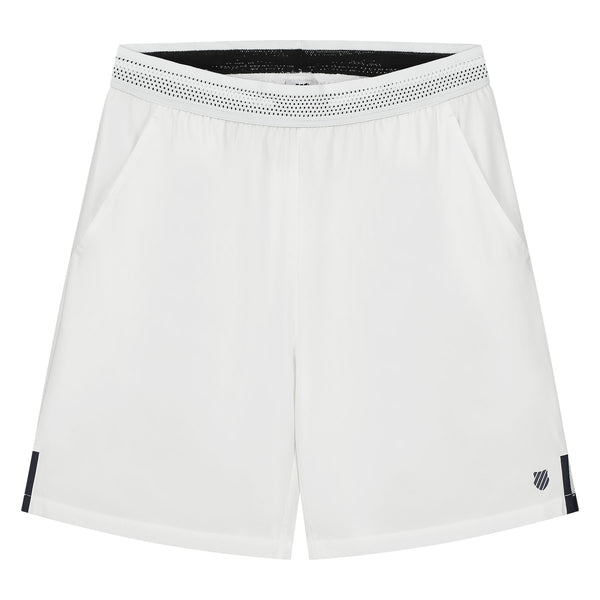 K-Swiss Core Team 8 Inch Mens Shorts - White