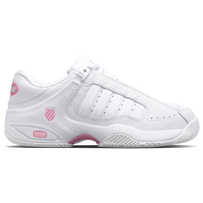 K-Swiss Defier RS Womens Tennis Shoes - White-Sachet Pink