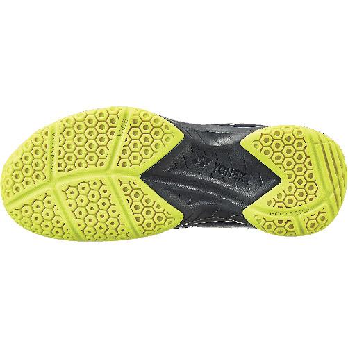 Yonex Mens SHB Power Cushion 37 Wide Badminton Shoes - Navy/Yellow