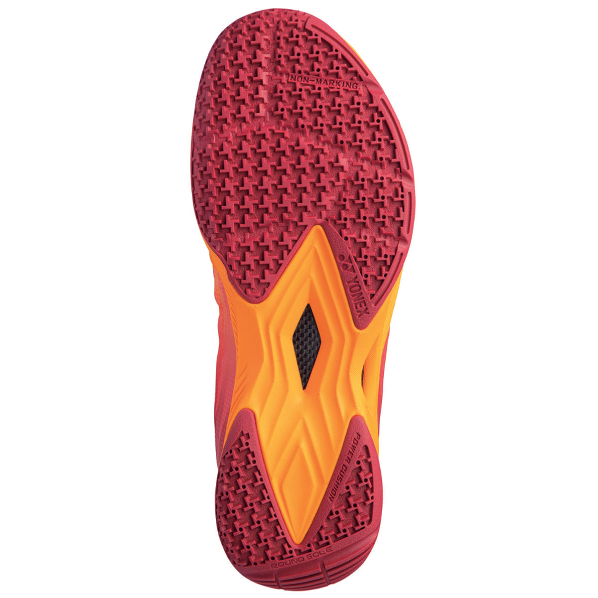 Yonex Mens Aerus Z2 Badminton Shoes - Orange/Red