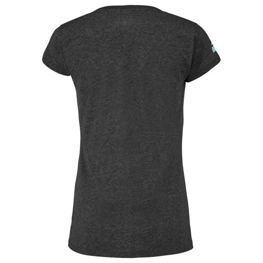 Babolat Exercise Flag Womens Tee - Black Heather