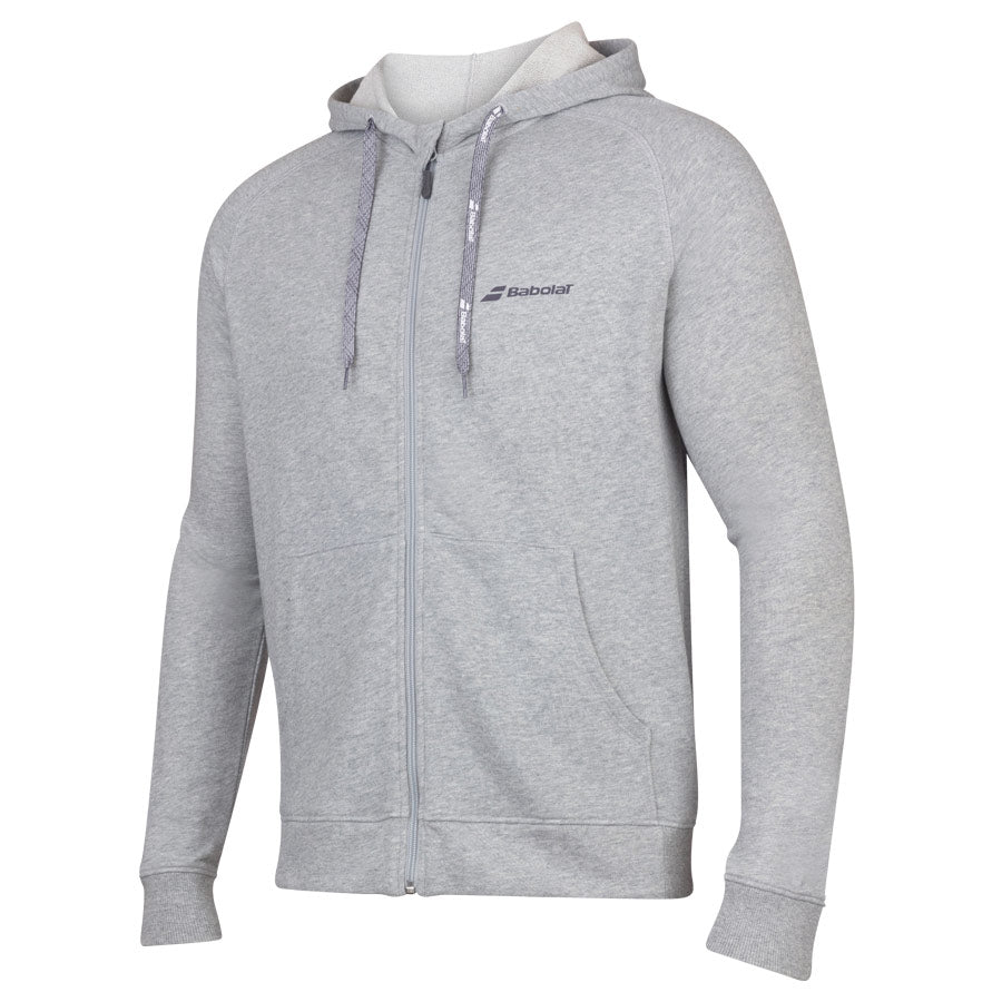 Babolat Exercise Mens Hooded Jacket - High-Rise Heather