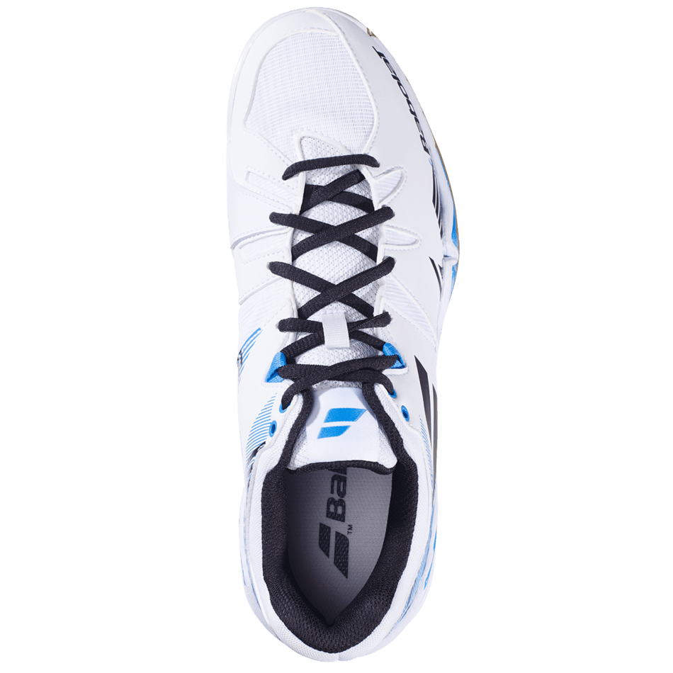 Babolat Mens Shadow Spirit Badminton Shoes (2023) - White/Black