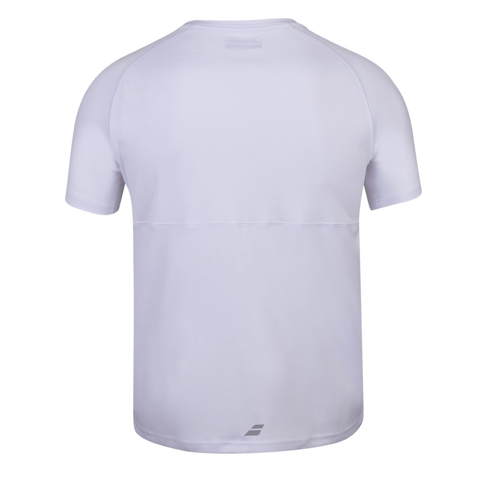 Babolat Play Crew Neck Tee Men Shirt - White