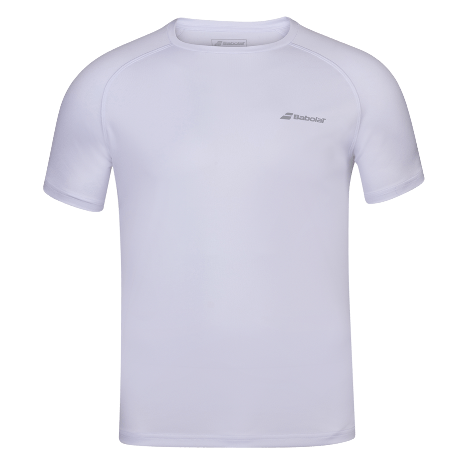 Babolat Play Crew Neck Tee Men Shirt - White