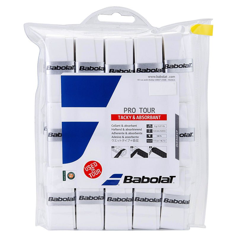 Babolat Pro Tour Overgrip x 30 - White