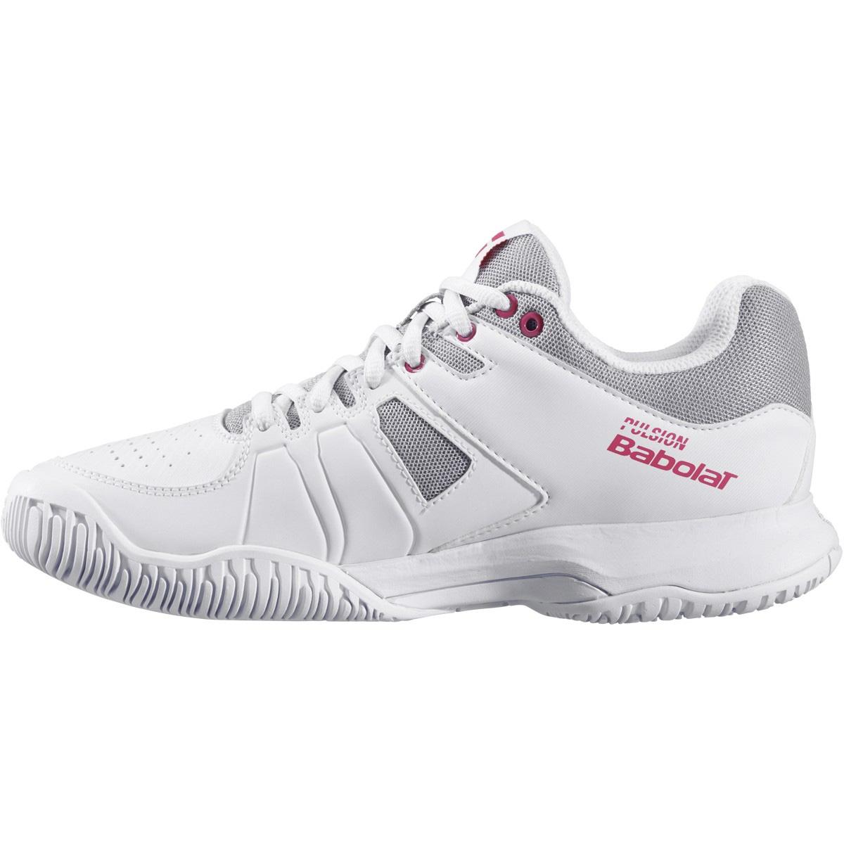 Babolat Pulsion All Court Womens Tennis Shoes - White/White