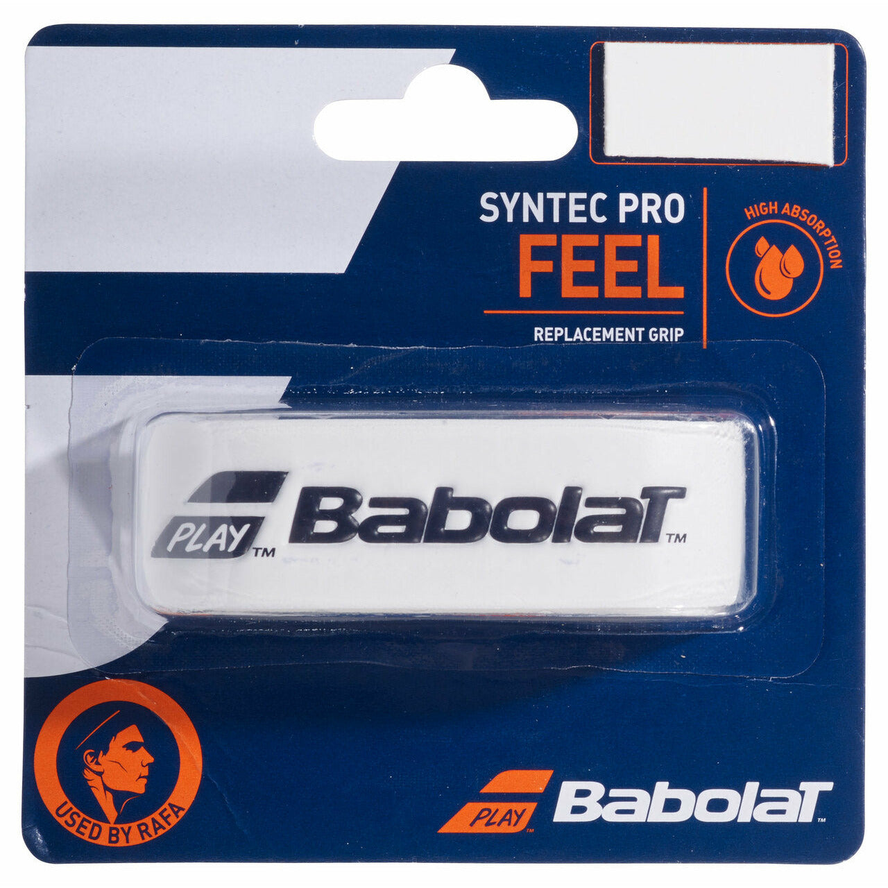 Babolat Syntec Pro Replacement Grip white
