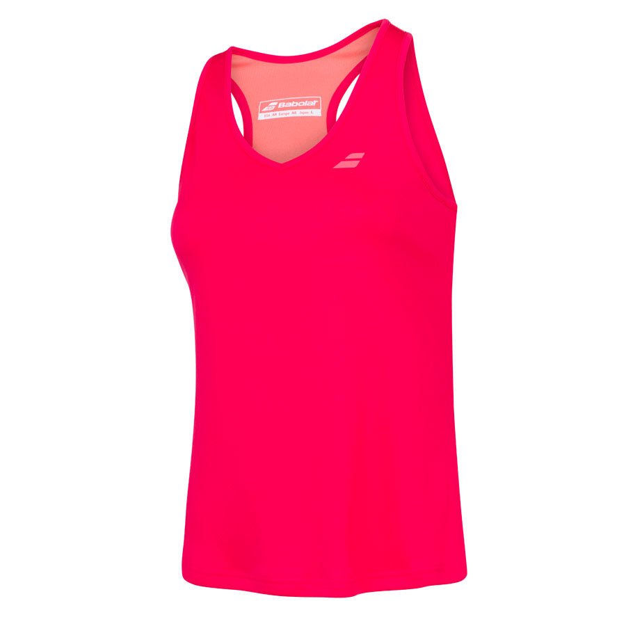 Babolat Womens Play Tank Top - Red Rose