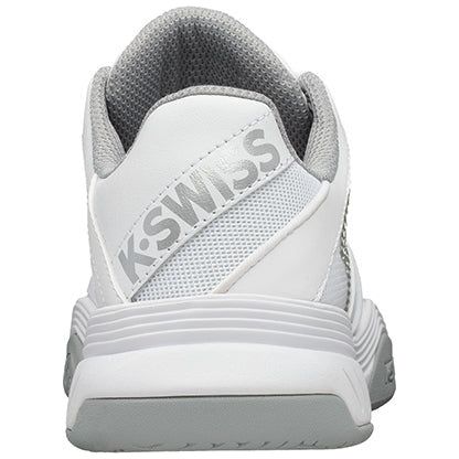 K-Swiss Court Express HB Womens Tennis Shoes - White-High Rise-Silver