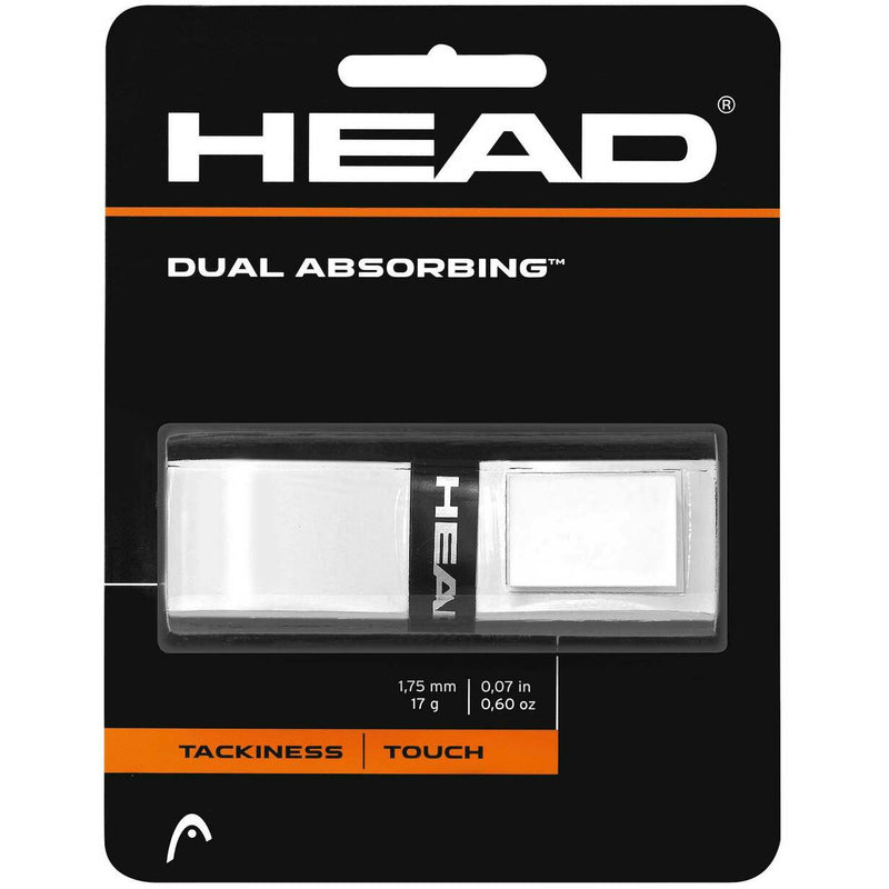 Head Dual Absorbing Replacement Grip white