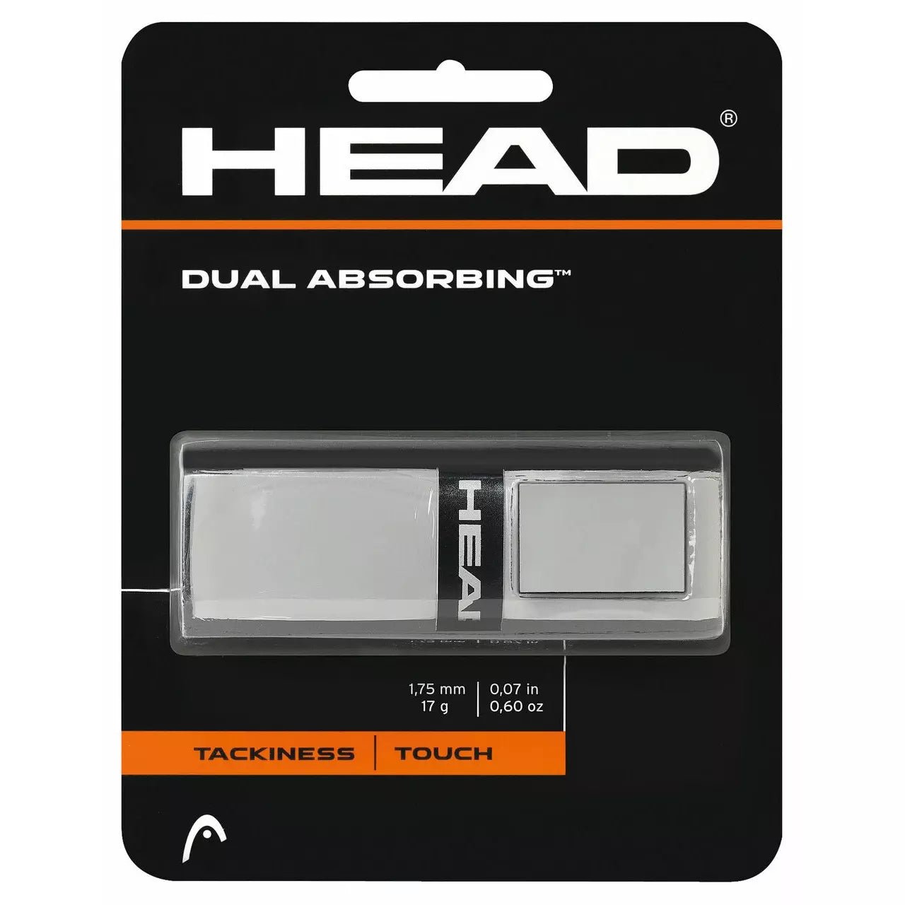 Head Dual Absorbing Replacement Grip grey