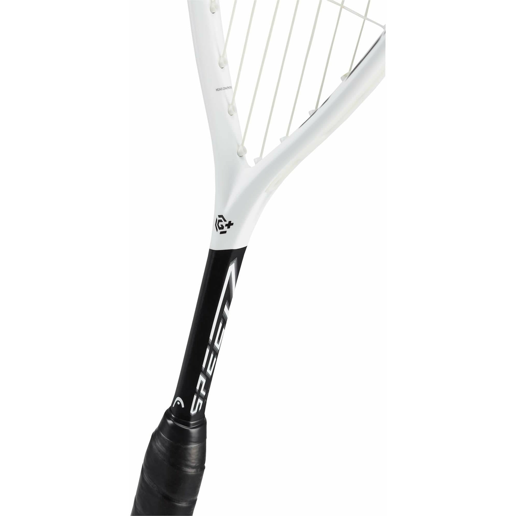 HEAD Graphene 360+ Speed 135 Slim Body Squash Racket - Black/White