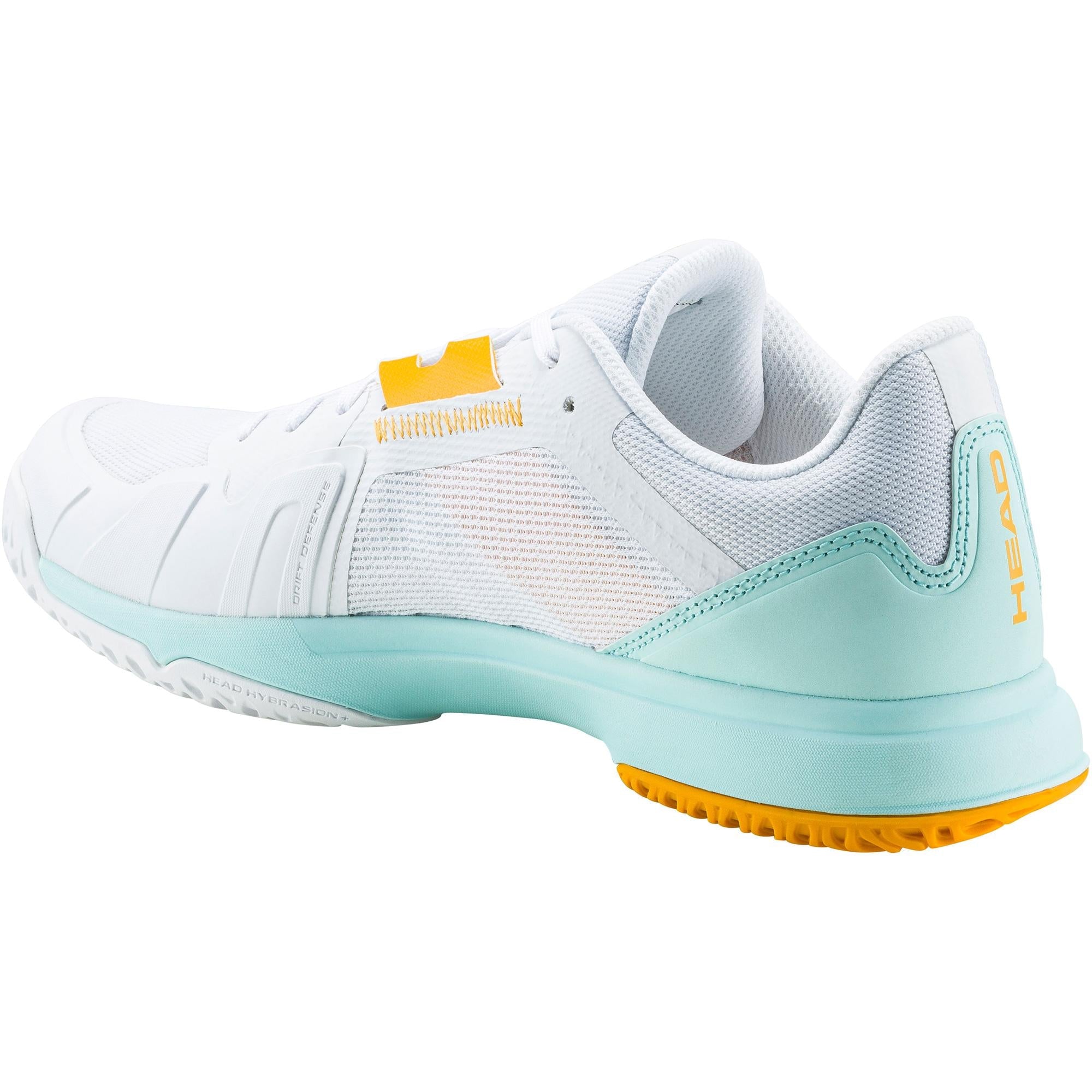 Head Womens Sprint Team 3.5 Tennis Shoes - White/Aqua