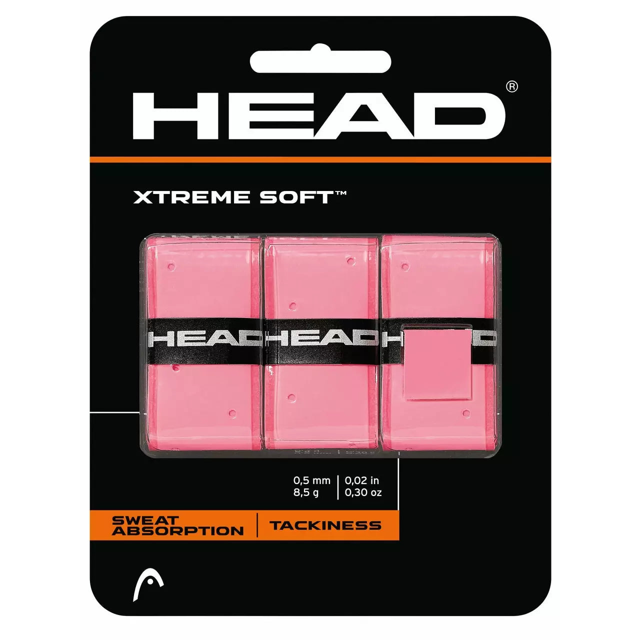 Head Xtreme Soft Overgrip 3 Pack pink